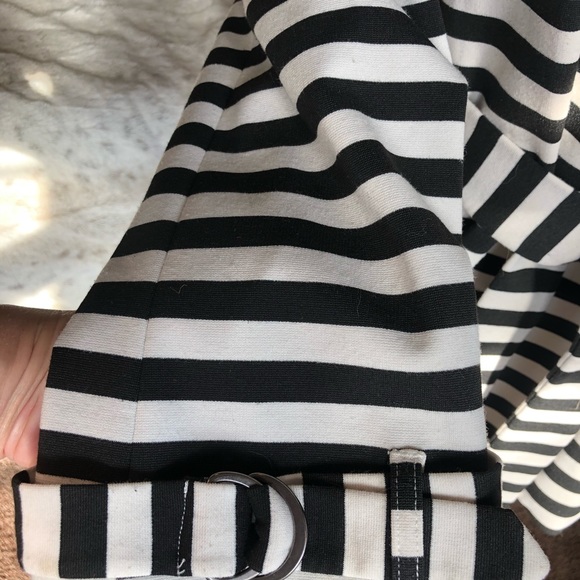 Striped spring wrap jacket - Picture 7 of 7